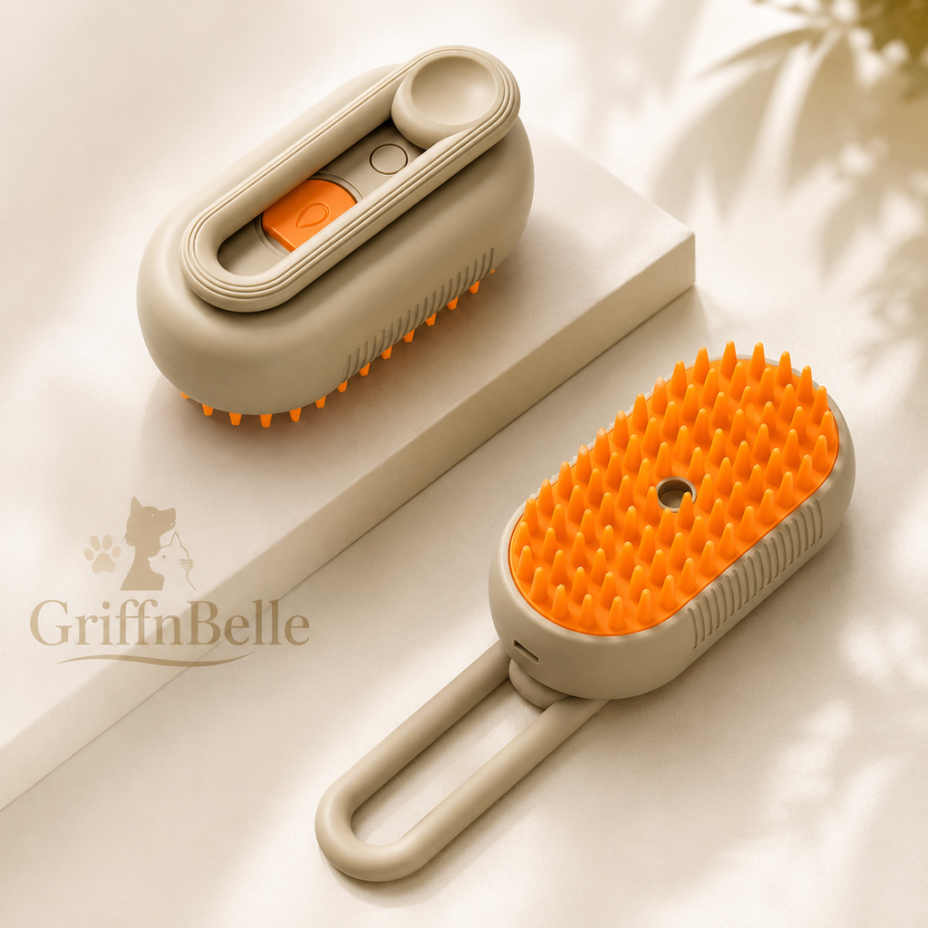 Brosse à Vapeur 3-en-1 pour Chat et Chien — GriffNBelle
